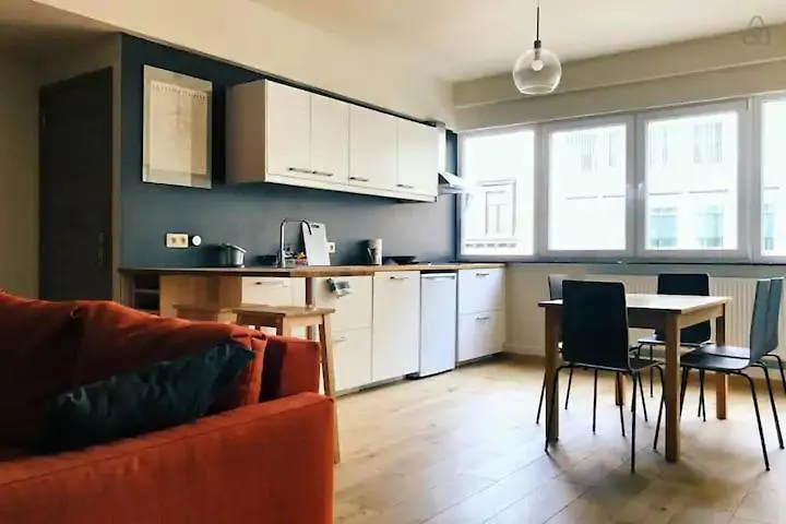 Appartement Entierement Renove Et Equipe De Deux Chambres Dans Le Quartier Schuman 布鲁塞尔 公寓